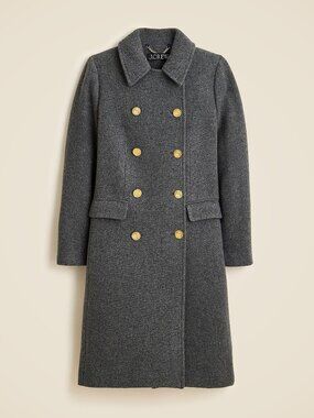 J. Crew Warwick Double-Breasted Wool Coat